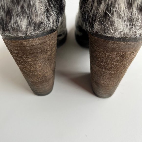 Alcala George Women's Cow Hair Booties - Unique Western Designer Styling! - Picture 6 of 16